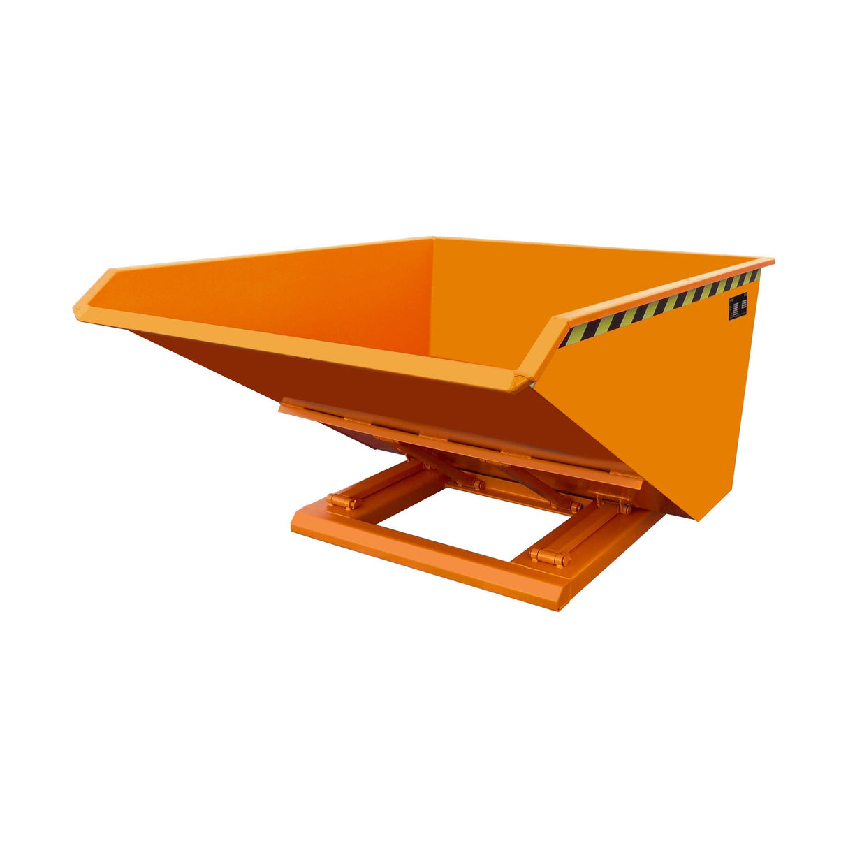 BAUER Südlohn Kippbehälter Typ NK 100 RAL 2000 Gelborange - Art.-Nr. 4412-04-0000-1