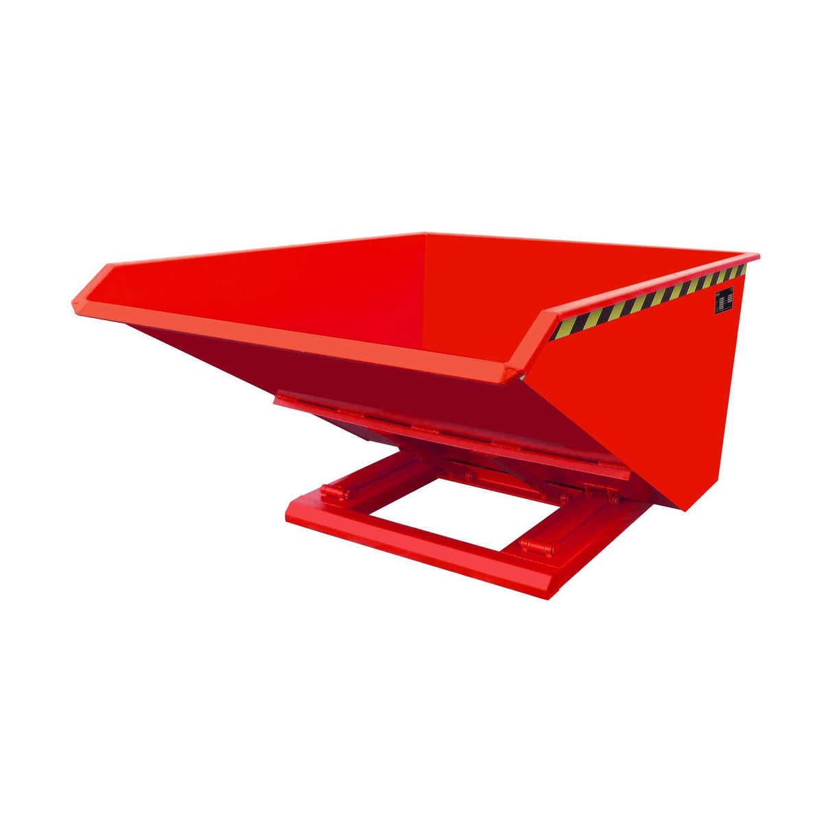 BAUER Südlohn Kippbehälter Typ NK 100 RAL 3000 Feuerrot - Art.-Nr. 4412-04-0000-2