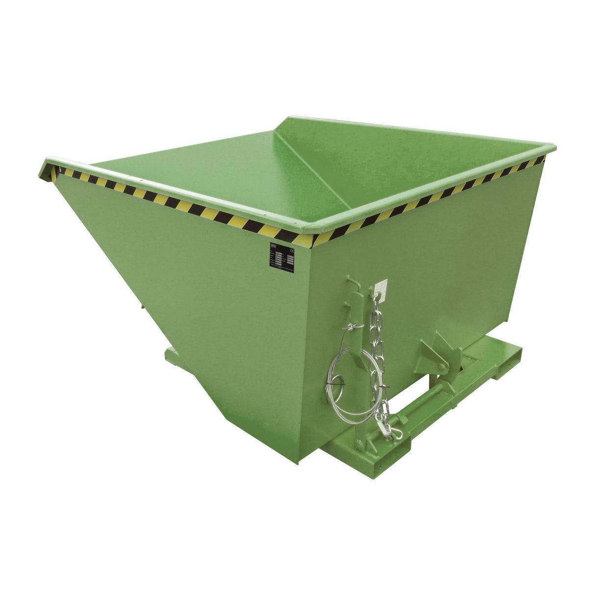 BAUER Südlohn Kippbehälter Typ NK 100 RAL 6011 Resedagrün - Art.-Nr. 4412-04-0000-4