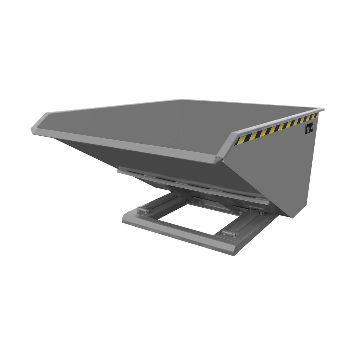 BAUER Südlohn Kippbehälter Typ NK 100 RAL 7005 Mausgrau - Art.-Nr. 4412-04-0000-5