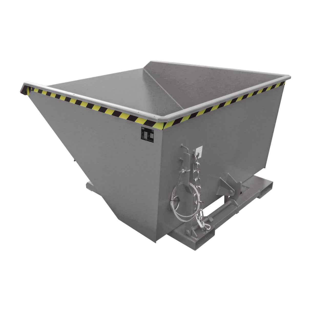 BAUER Südlohn Kippbehälter Typ NK 100 RAL 7005 Mausgrau - Art.-Nr. 4412-04-0000-5