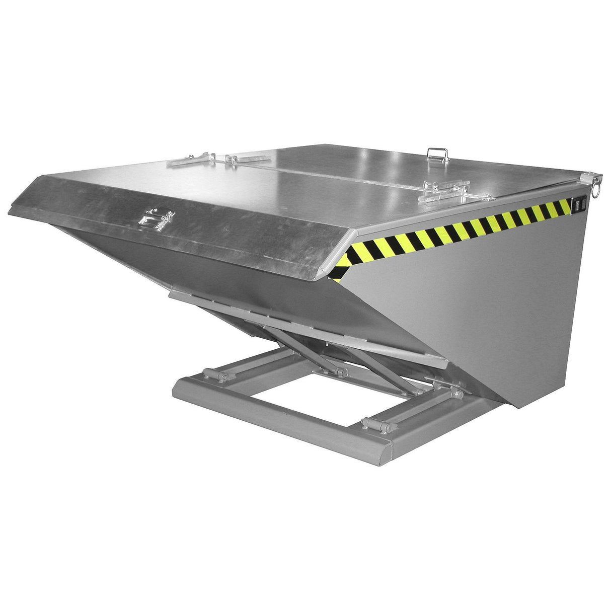 BAUER Südlohn Kippbehälter Typ NK 100 RAL 7005 Mausgrau - Art.-Nr. 4412-04-0000-5