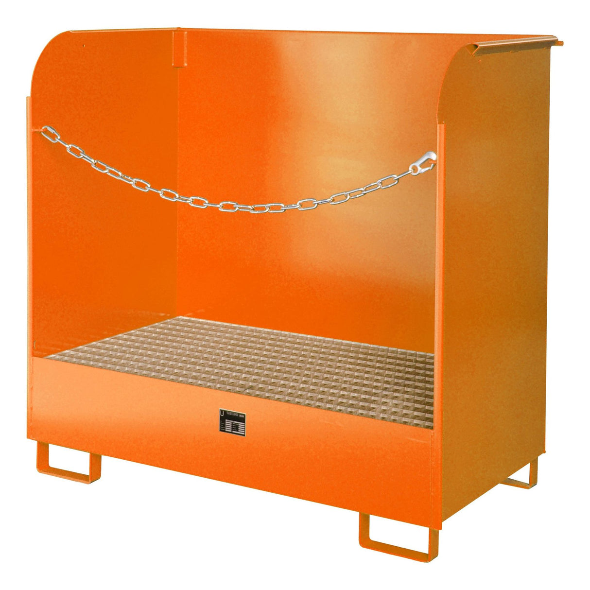 BAUER Südlohn Gefahrstoff-Depot Typ GD-A RAL 2000 Gelborange - Art.-Nr. 4416-01-0000-1