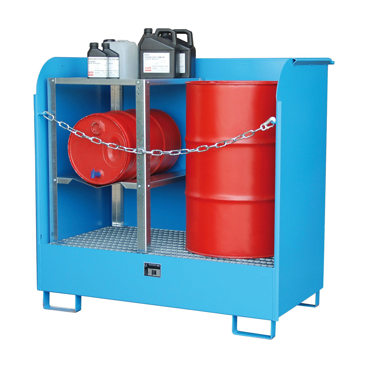 BAUER Südlohn Gefahrstoff-Depot Typ GD-A RAL 5012 Lichtblau - Art.-Nr. 4416-01-0000-3