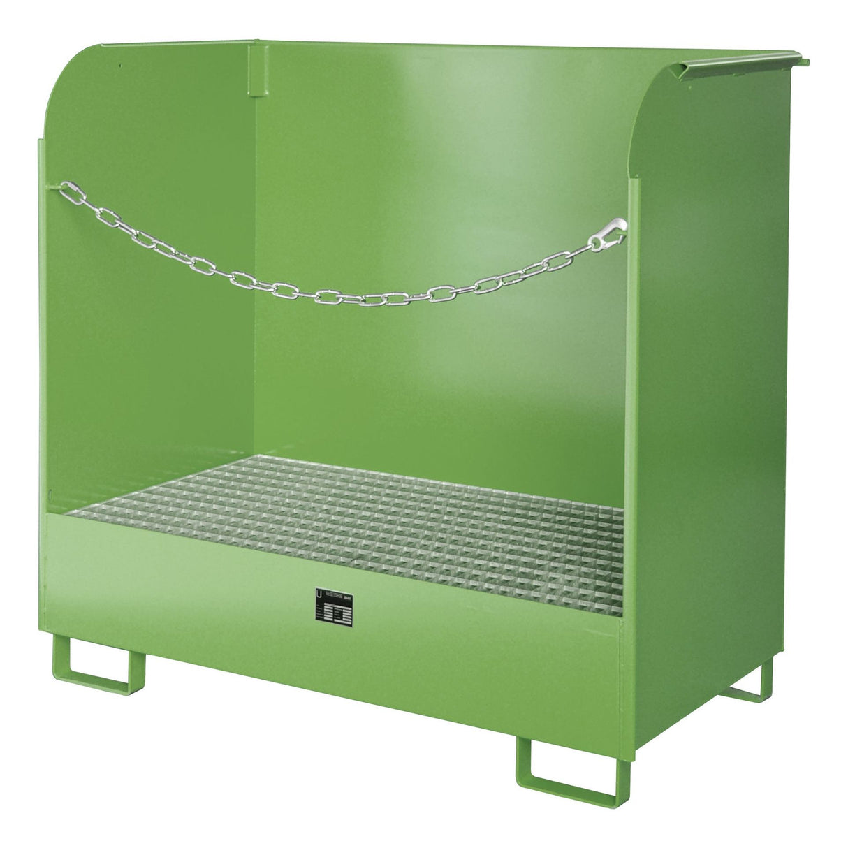 BAUER Südlohn Gefahrstoff-Depot Typ GD-A RAL 6011 Resedagrün - Art.-Nr. 4416-01-0000-4