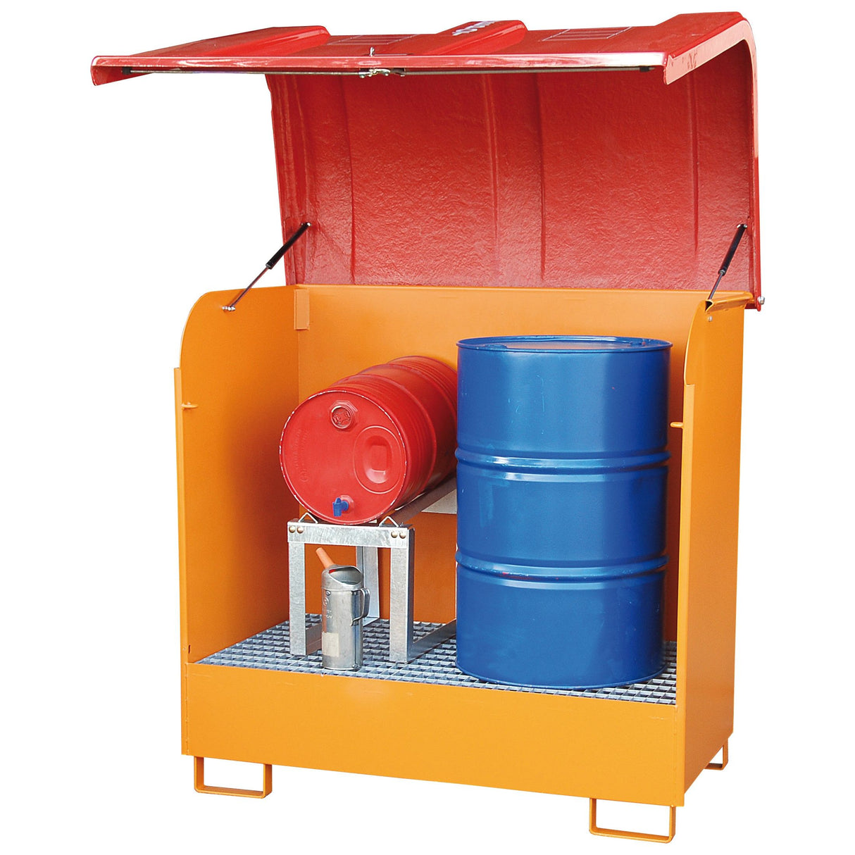 BAUER Südlohn Gefahrstoff-Depot Typ GD-B RAL 2000 Gelborange - Art.-Nr. 4416-02-0000-1