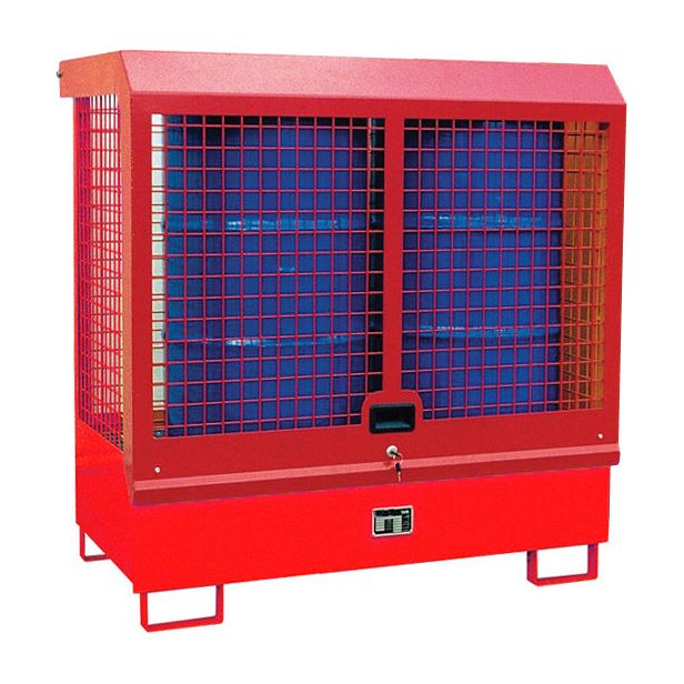 BAUER Südlohn Gefahrstoff-Depot Typ GD-C RAL 3000 Feuerrot - Art.-Nr. 4416-03-0000-2