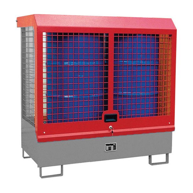 BAUER Südlohn Gefahrstoff-Depot Typ GD-C RAL 7005 Mausgrau - Art.-Nr. 4416-03-0000-5