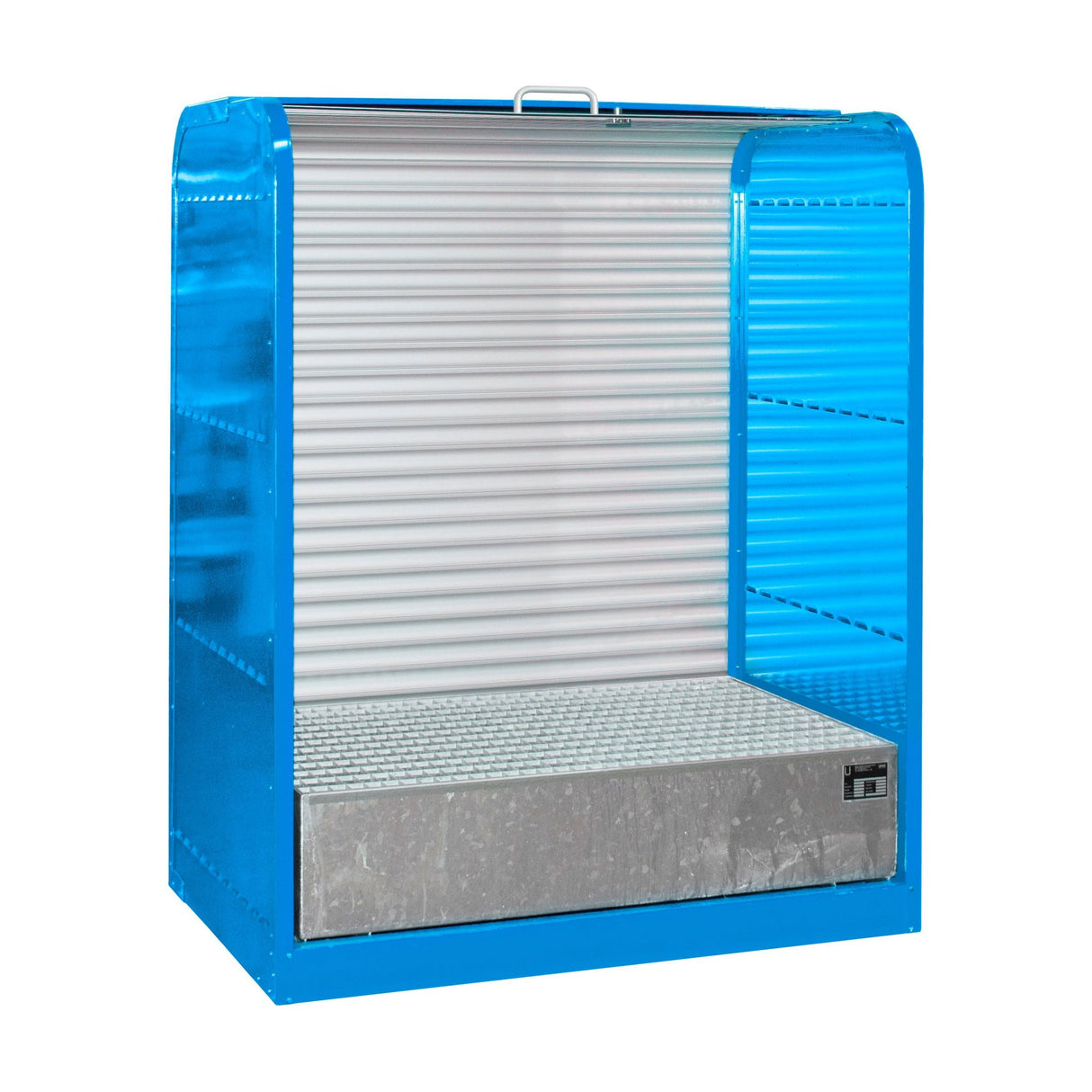 BAUER Südlohn Gefahrstoff-Rollladenschrank Typ RSG-1 RAL 5012 Lichtblau - Art.-Nr. 4416-30-0000-3