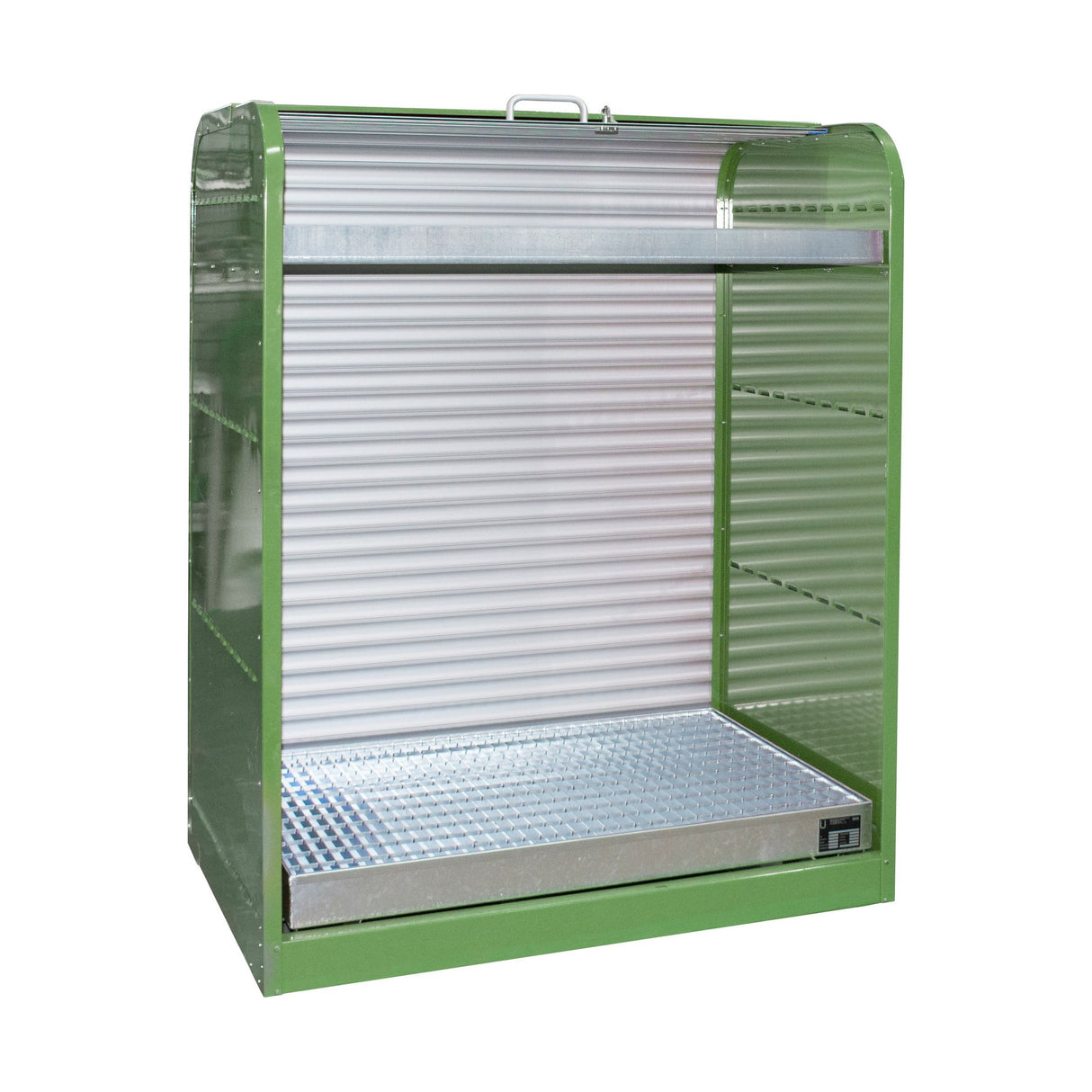 BAUER Südlohn Gefahrstoff-Rollladenschrank Typ RSG-3 RAL 6011 Resedagrün - Art.-Nr. 4416-30-2000-4