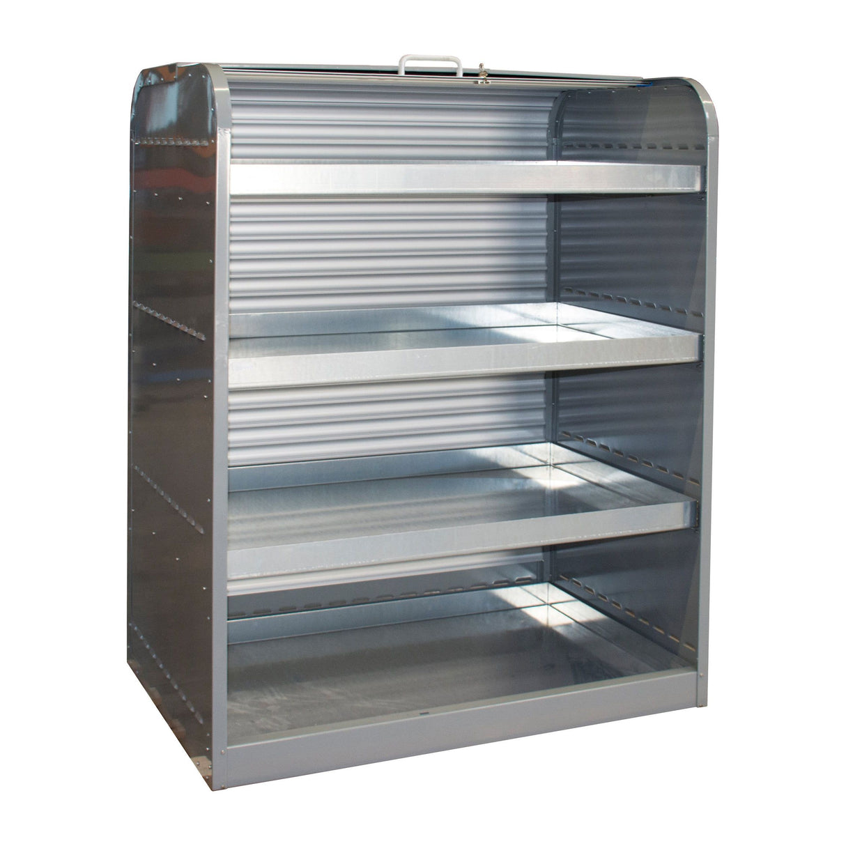 BAUER Südlohn Gefahrstoff-Rollladenschrank Typ RSG-4 RAL 7005 Mausgrau - Art.-Nr. 4416-30-3000-5