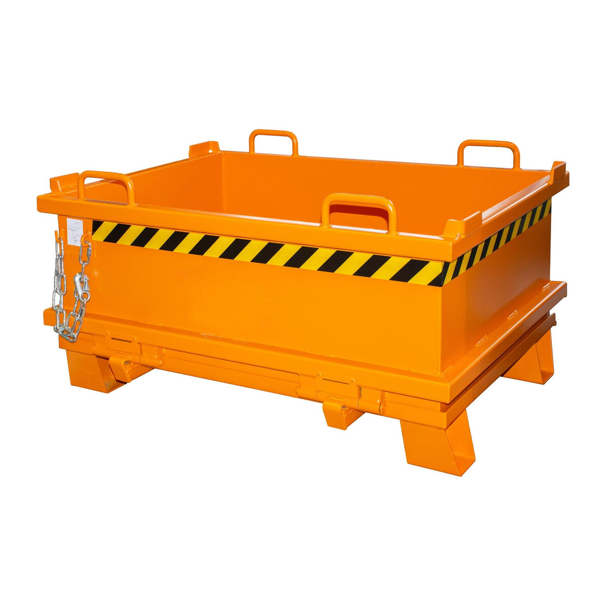 BAUER Südlohn Klappbodenbehälter Typ SB 500 RAL 2000 Gelborange - Art.-Nr. 4417-13-0000-1