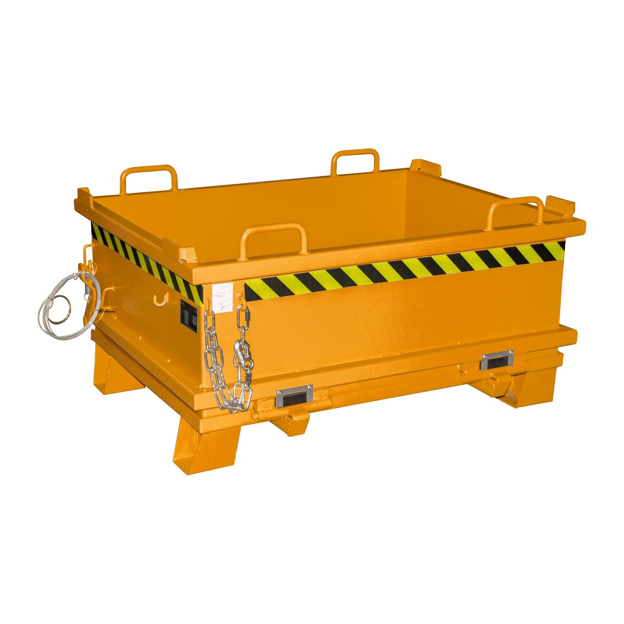 BAUER Südlohn Klappbodenbehälter Typ SB 500 RAL 2000 Gelborange - Art.-Nr. 4417-13-0000-1