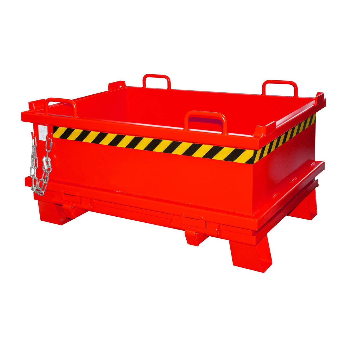 BAUER Südlohn Klappbodenbehälter Typ SB 500 RAL 3000 Feuerrot - Art.-Nr. 4417-13-0000-2