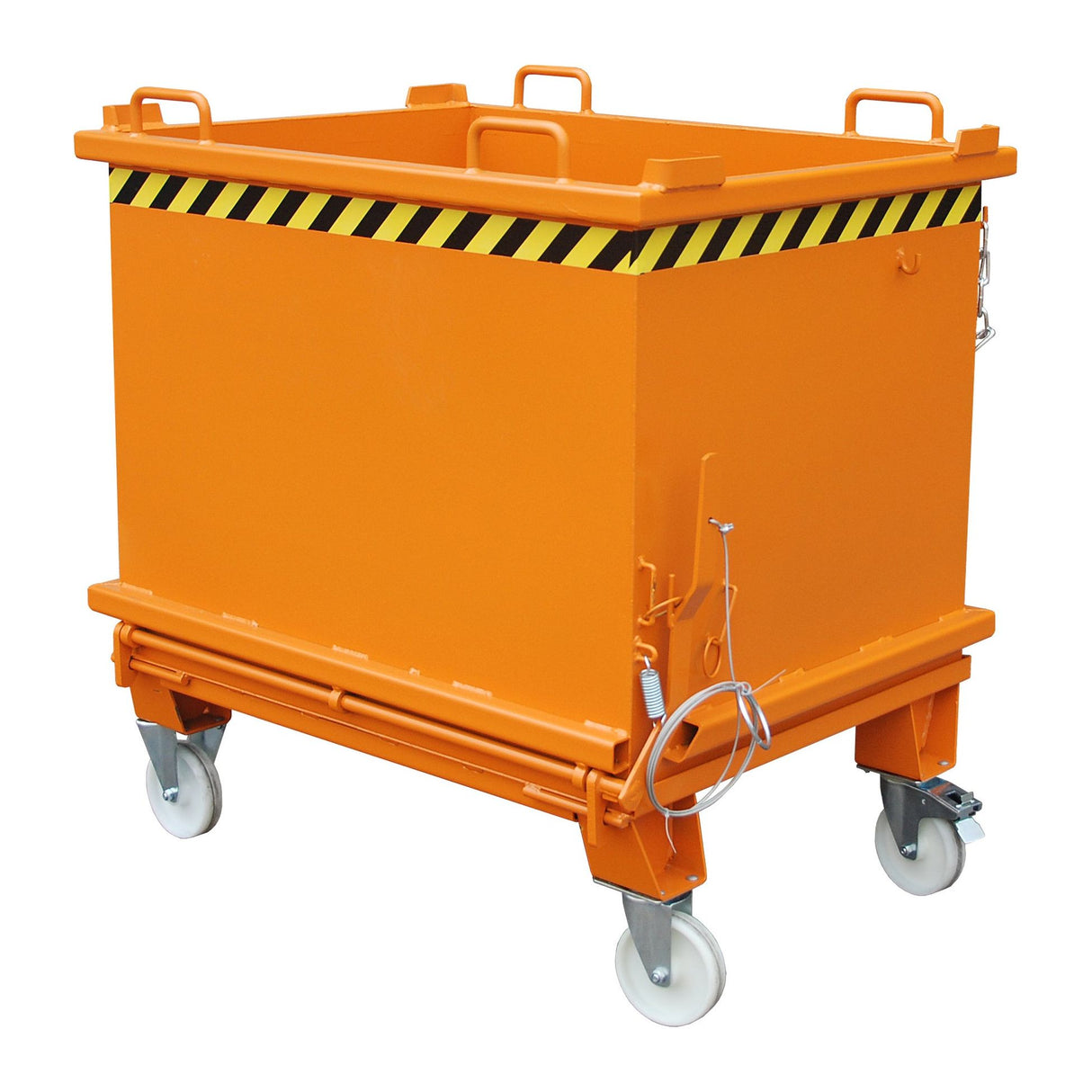 BAUER Südlohn Klappbodenbehälter Typ SB 1000 RAL 2000 Gelborange - Art.-Nr. 4417-15-0000-1