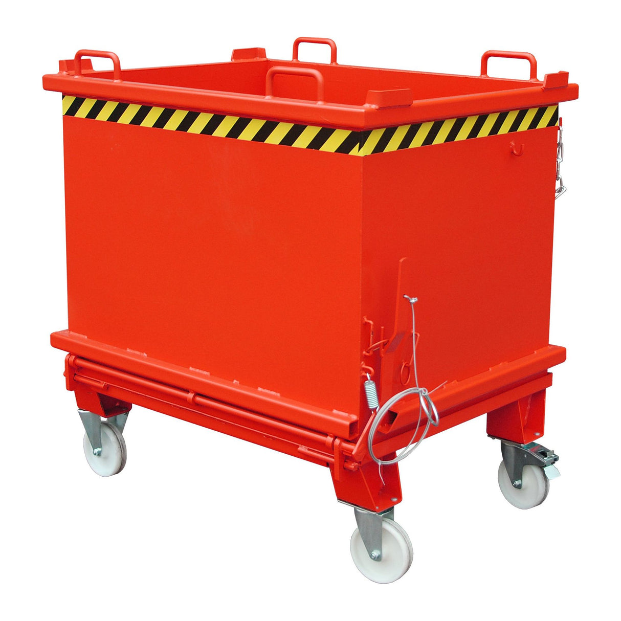 BAUER Südlohn Klappbodenbehälter Typ SB 1000 RAL 3000 Feuerrot - Art.-Nr. 4417-15-0000-2