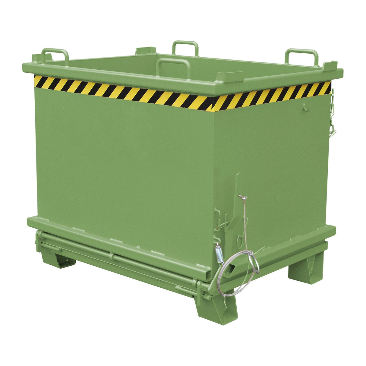 BAUER Südlohn Klappbodenbehälter Typ SB 1000 RAL 6011 Resedagrün - Art.-Nr. 4417-15-0000-4