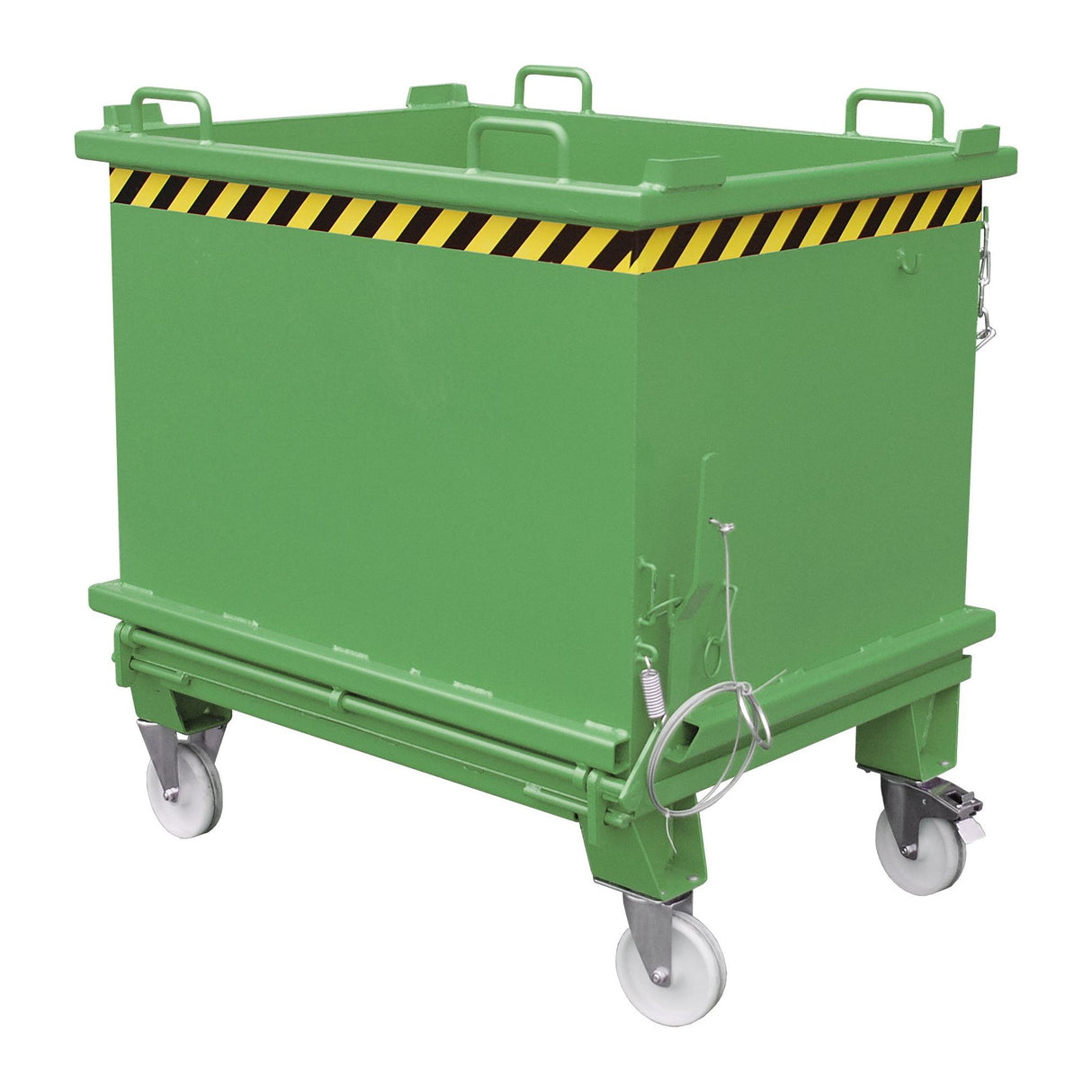 BAUER Südlohn Klappbodenbehälter Typ SB 1000 RAL 6011 Resedagrün - Art.-Nr. 4417-15-0000-4