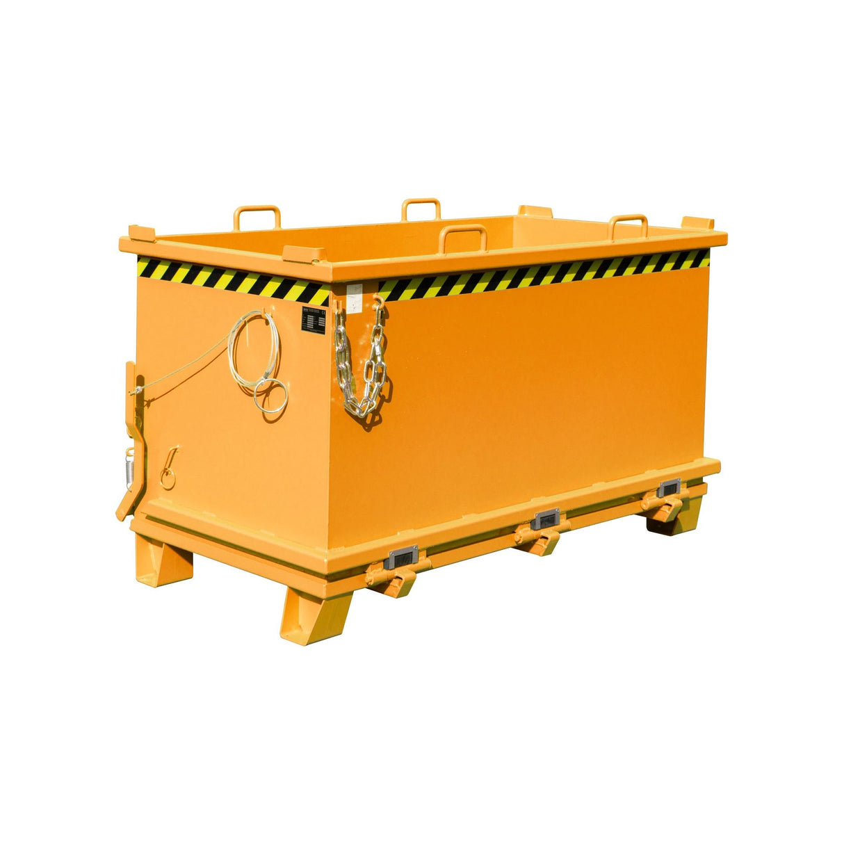 BAUER Südlohn Klappbodenbehälter Typ SB 1500 RAL 2000 Gelborange - Art.-Nr. 4417-16-0000-1