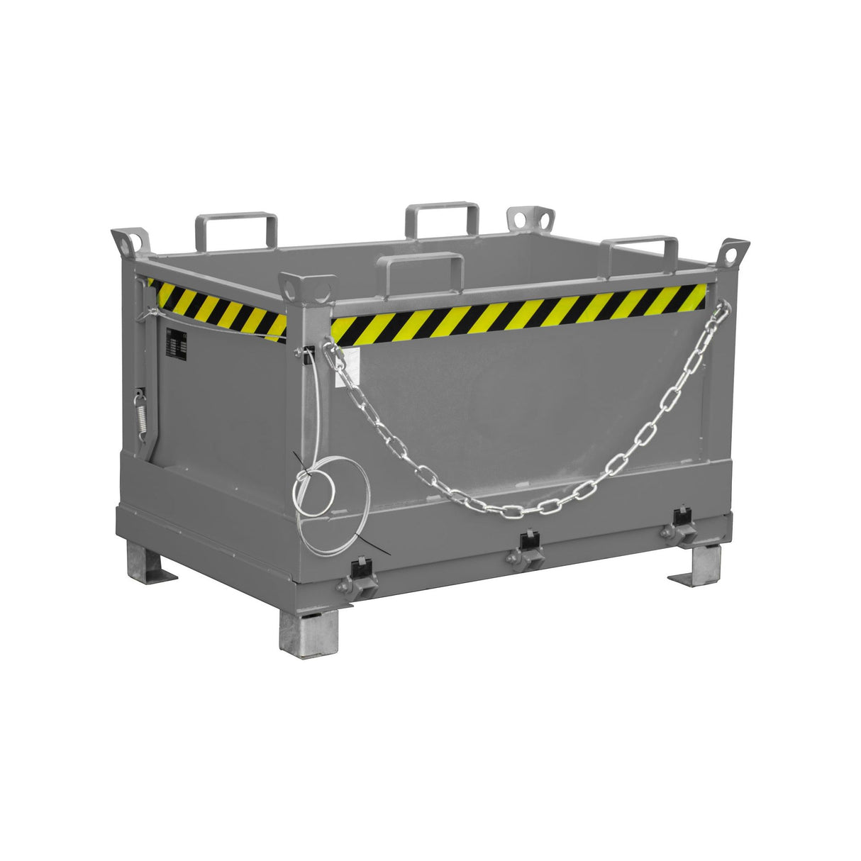 BAUER Südlohn Klappbodenbehälter Typ FB 500 RAL 7005 Mausgrau - Art.-Nr. 4417-25-6000-5