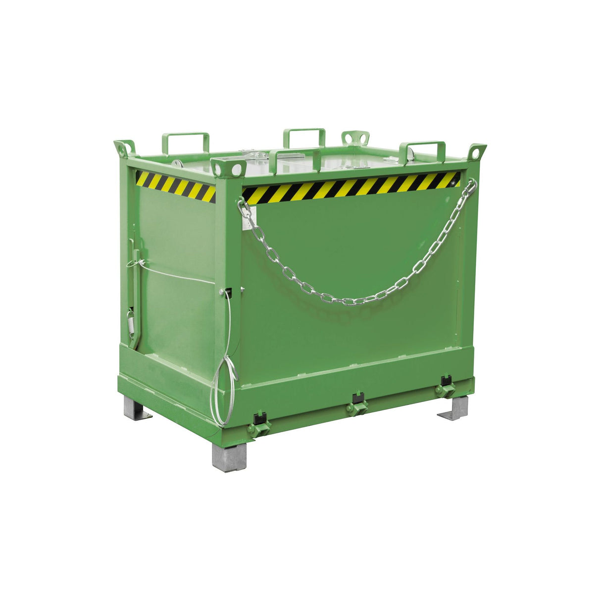 BAUER Südlohn Klappbodenbehälter Typ FB 750 RAL 6011 Resedagrün - Art.-Nr. 4417-29-6000-4