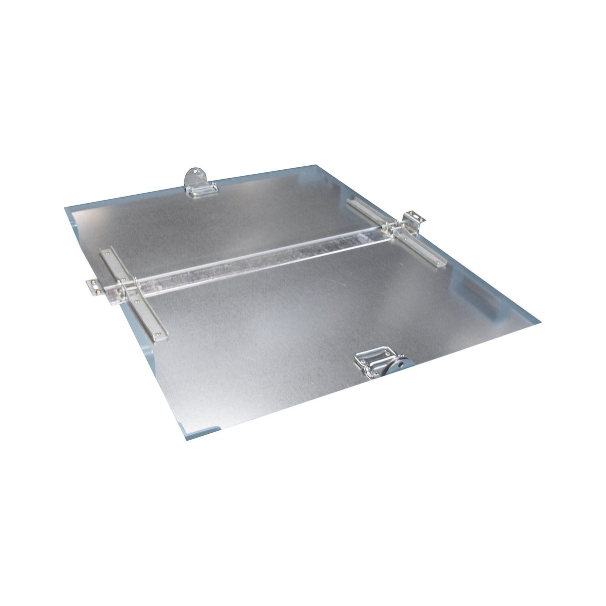 BAUER Südlohn 2-teiliger, verzinkter Deckel für FB 1000, abschließbar mittels Vorhängeschloss - Art.-Nr. 4417-33-0300