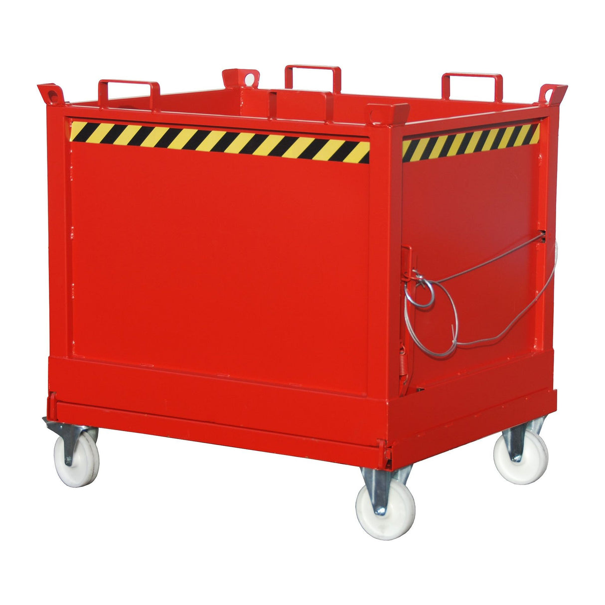 BAUER Südlohn Klappbodenbehälter Typ FB 1000 RAL 3000 Feuerrot - Art.-Nr. 4417-33-6000-2