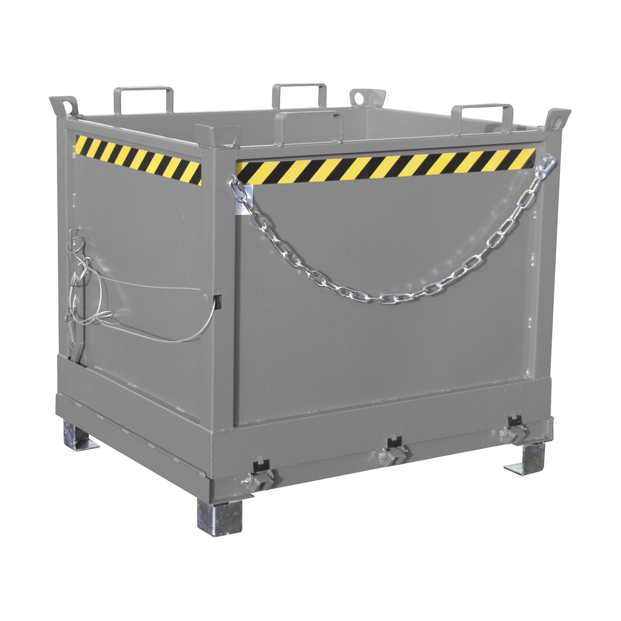 BAUER Südlohn Klappbodenbehälter Typ FB 1000 RAL 7005 Mausgrau - Art.-Nr. 4417-33-6000-5