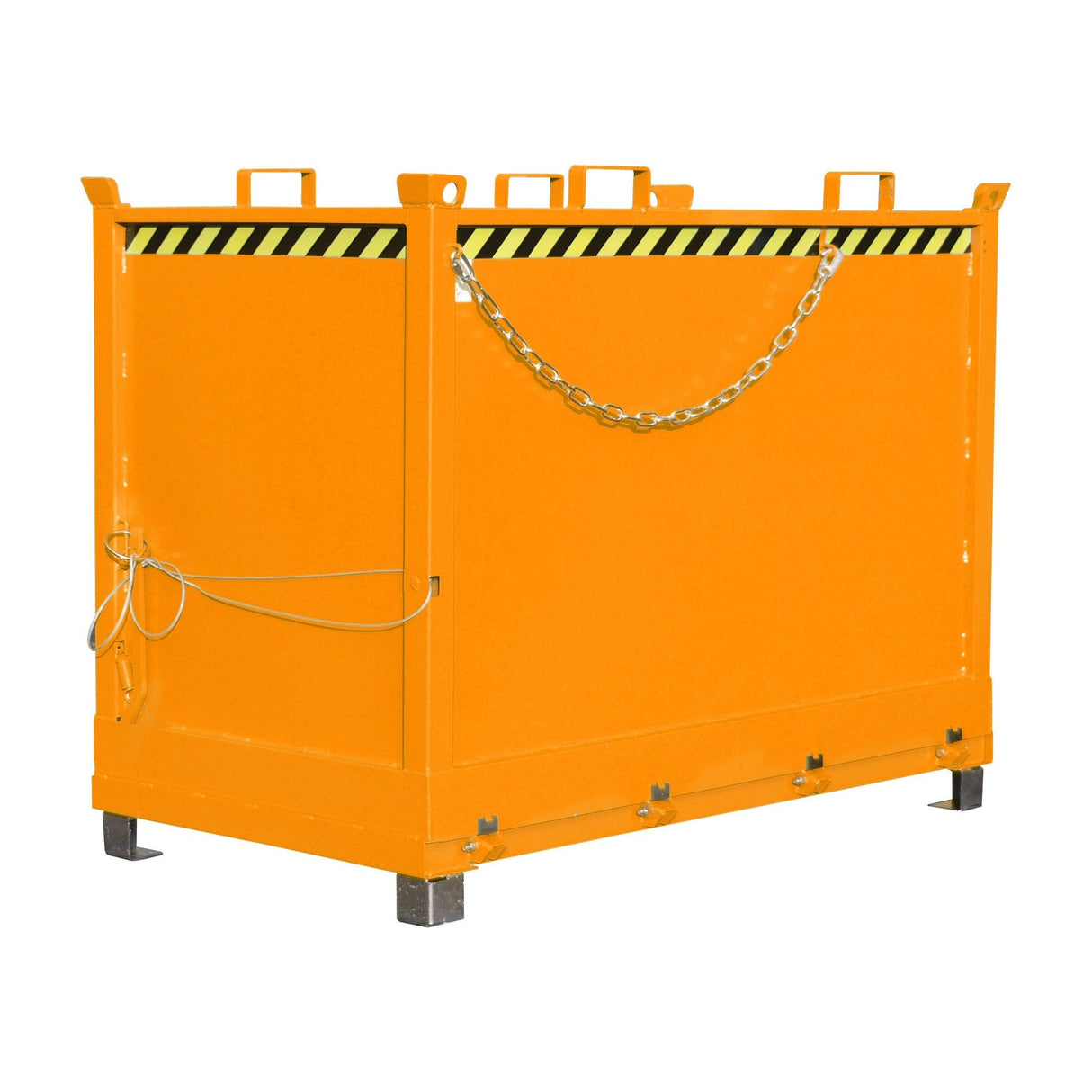 BAUER Südlohn Klappbodenbehälter Typ FB 2000 RAL 2000 Gelborange - Art.-Nr. 4417-41-6000-1