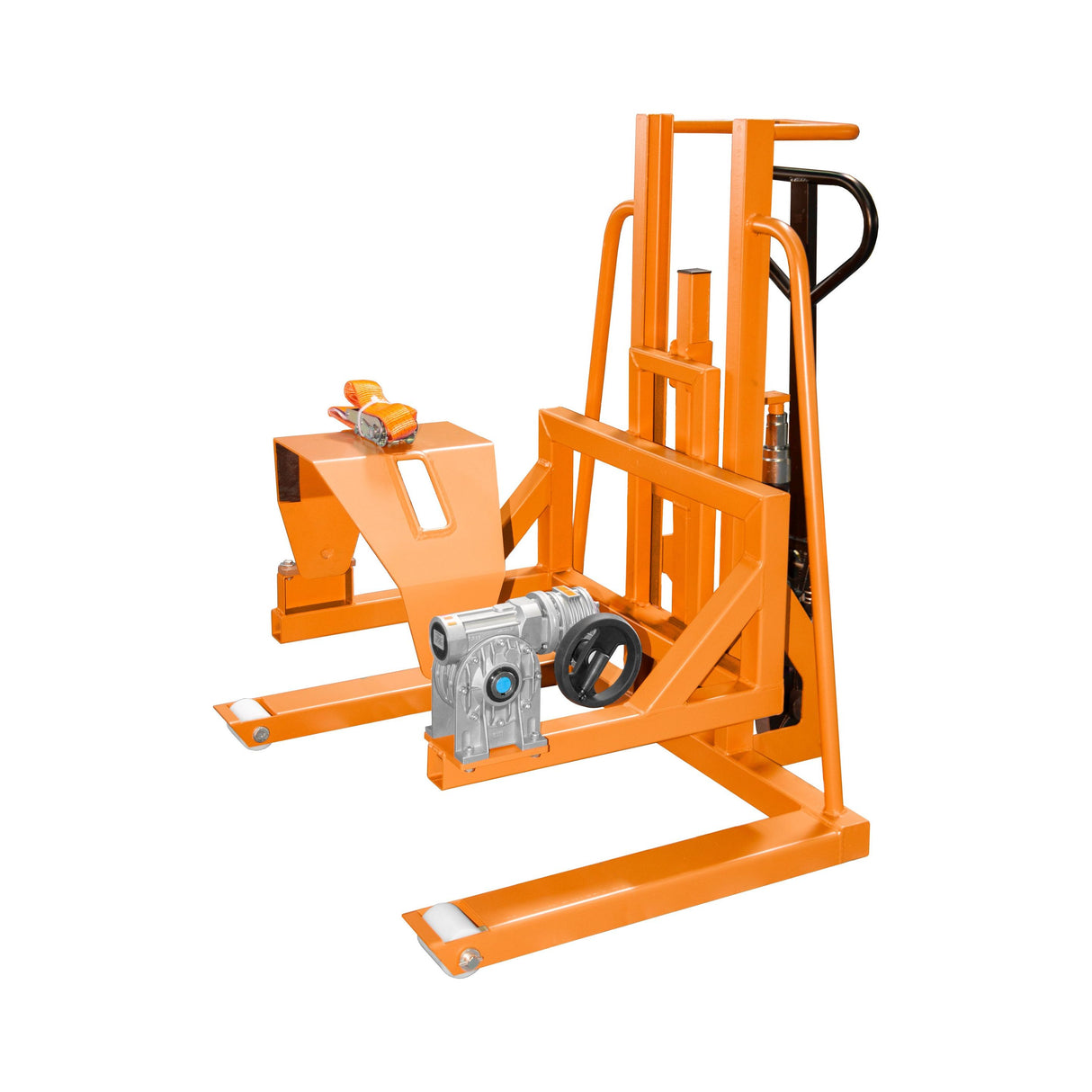 BAUER Südlohn Fassheberoller Typ FHR 600 F RAL 2000 Gelborange - Art.-Nr. 4419-11-0000-1