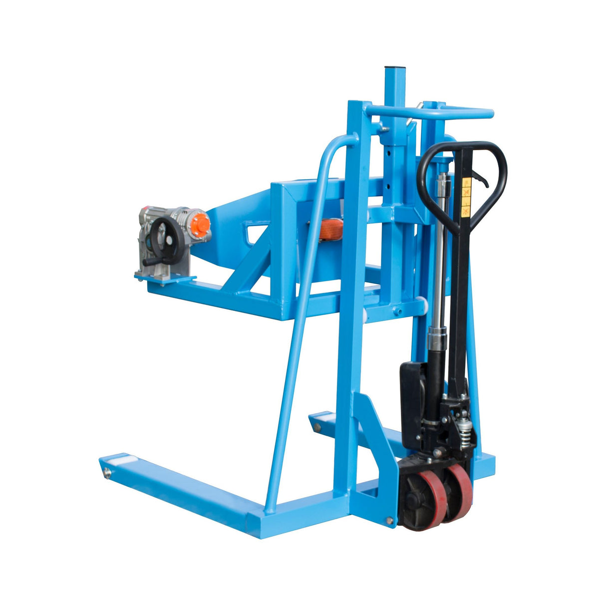 BAUER Südlohn Fassheberoller Typ FHR 600 F RAL 5012 Lichtblau - Art.-Nr. 4419-11-0000-3