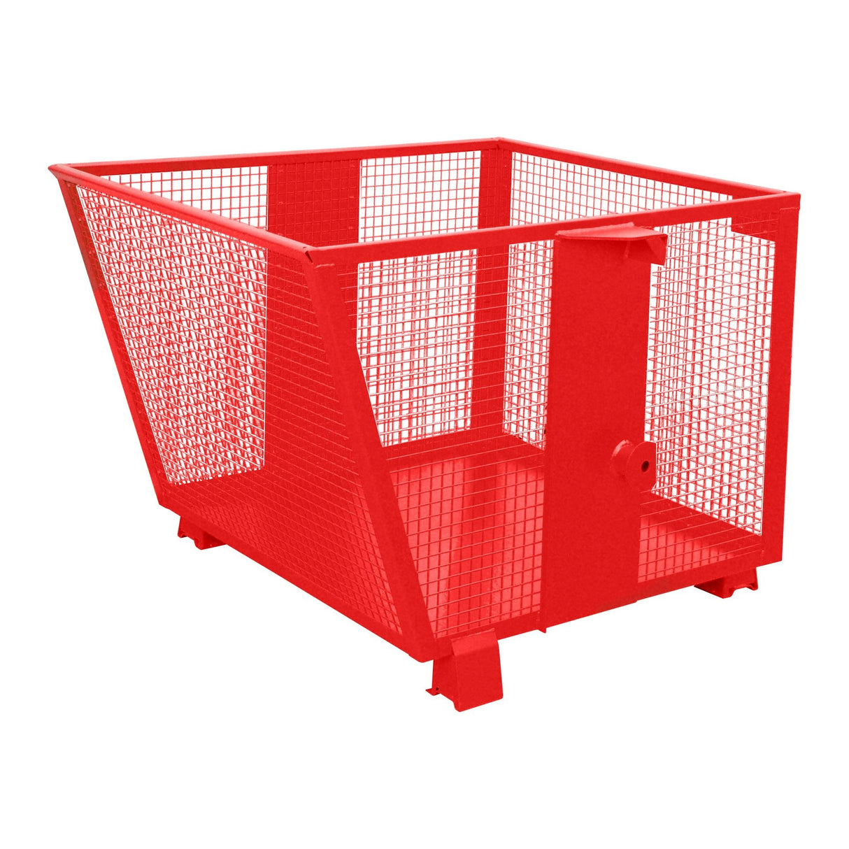 BAUER Südlohn Gitterbehälter Typ BSK-G 90 RAL 3000 Feuerrot - Art.-Nr. 4420-07-0000-2