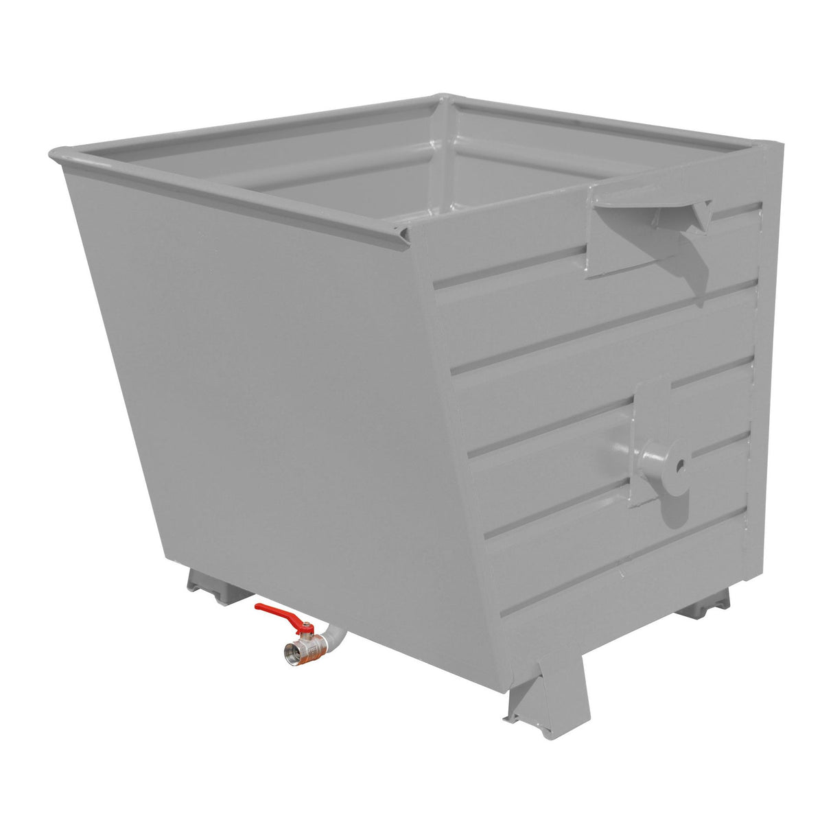 BAUER Südlohn Späne-Stapelkipper Typ BSL 55 RAL 7005 Mausgrau - Art.-Nr. 4420-16-0000-5