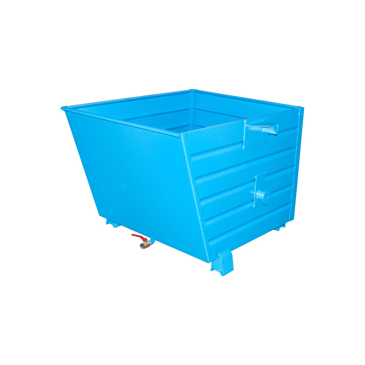 BAUER Südlohn Späne-Stapelkipper Typ BSL 90 RAL 5012 Lichtblau - Art.-Nr. 4420-18-0000-3