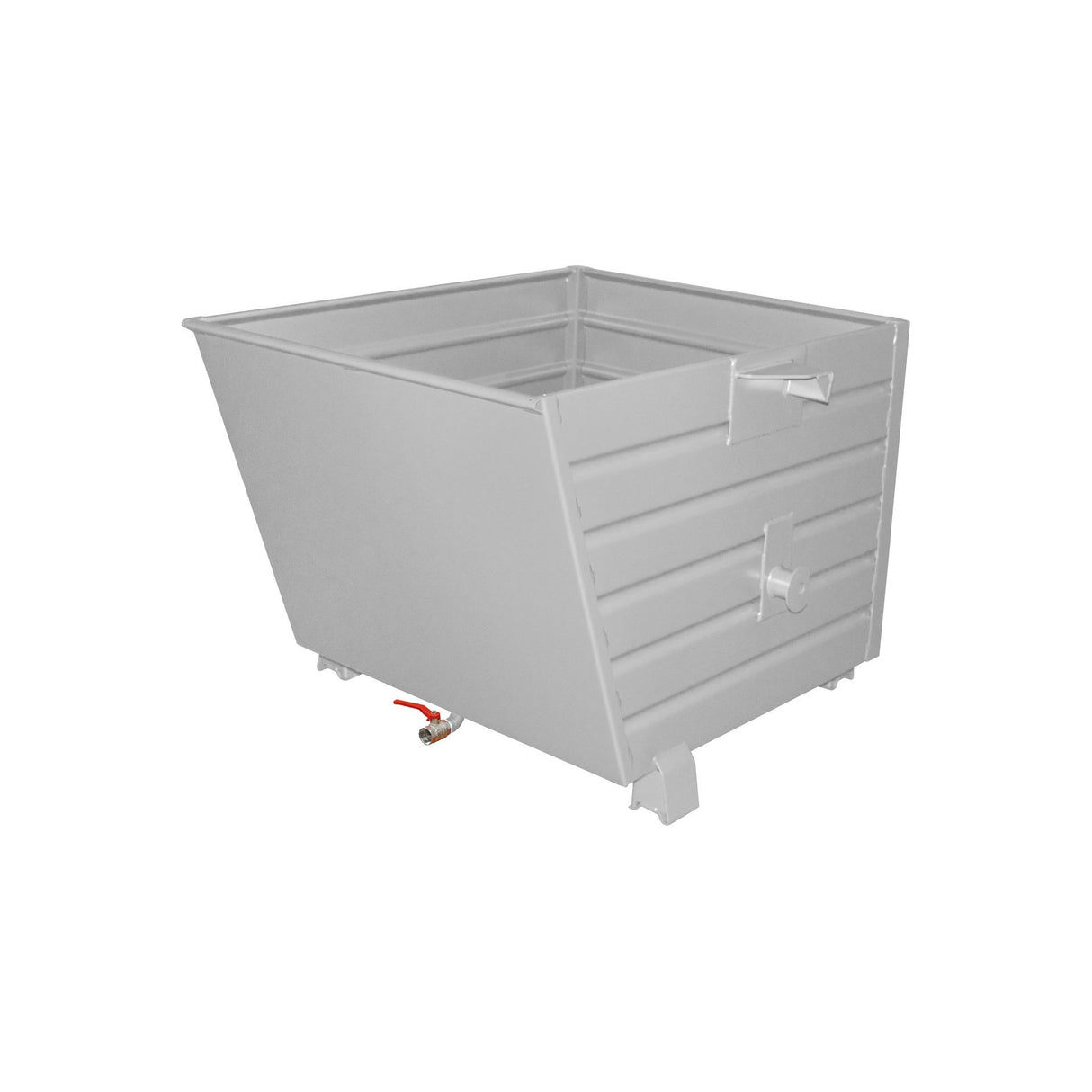 BAUER Südlohn Späne-Stapelkipper Typ BSL 90 RAL 7005 Mausgrau - Art.-Nr. 4420-18-0000-5