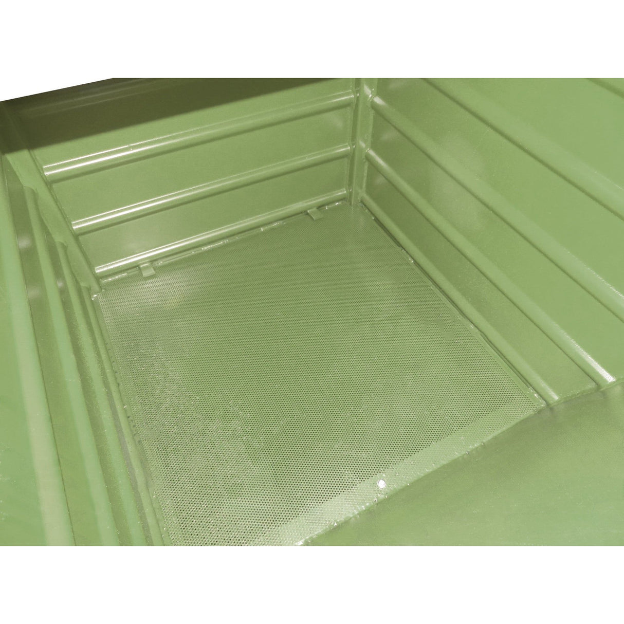 BAUER Südlohn Späne-Stapelkipper Typ BSL 150 RAL 6011 Resedagrün - Art.-Nr. 4420-19-0000-4