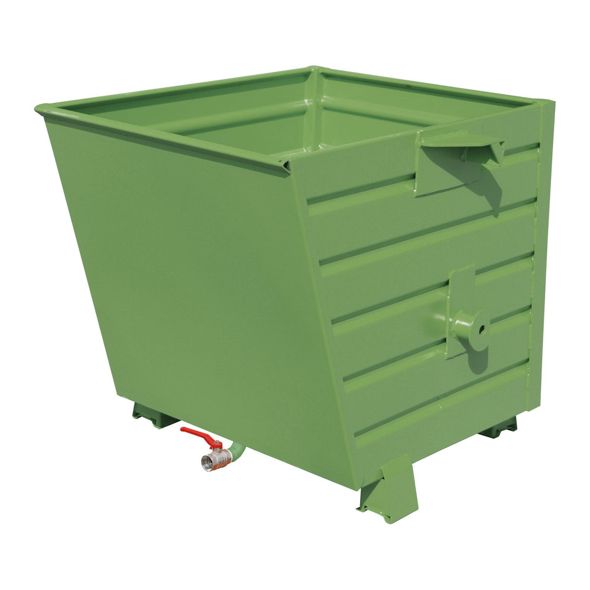 BAUER Südlohn Späne-Stapelkipper Typ BSS 55 RAL 6011 Resedagrün - Art.-Nr. 4420-62-0000-4