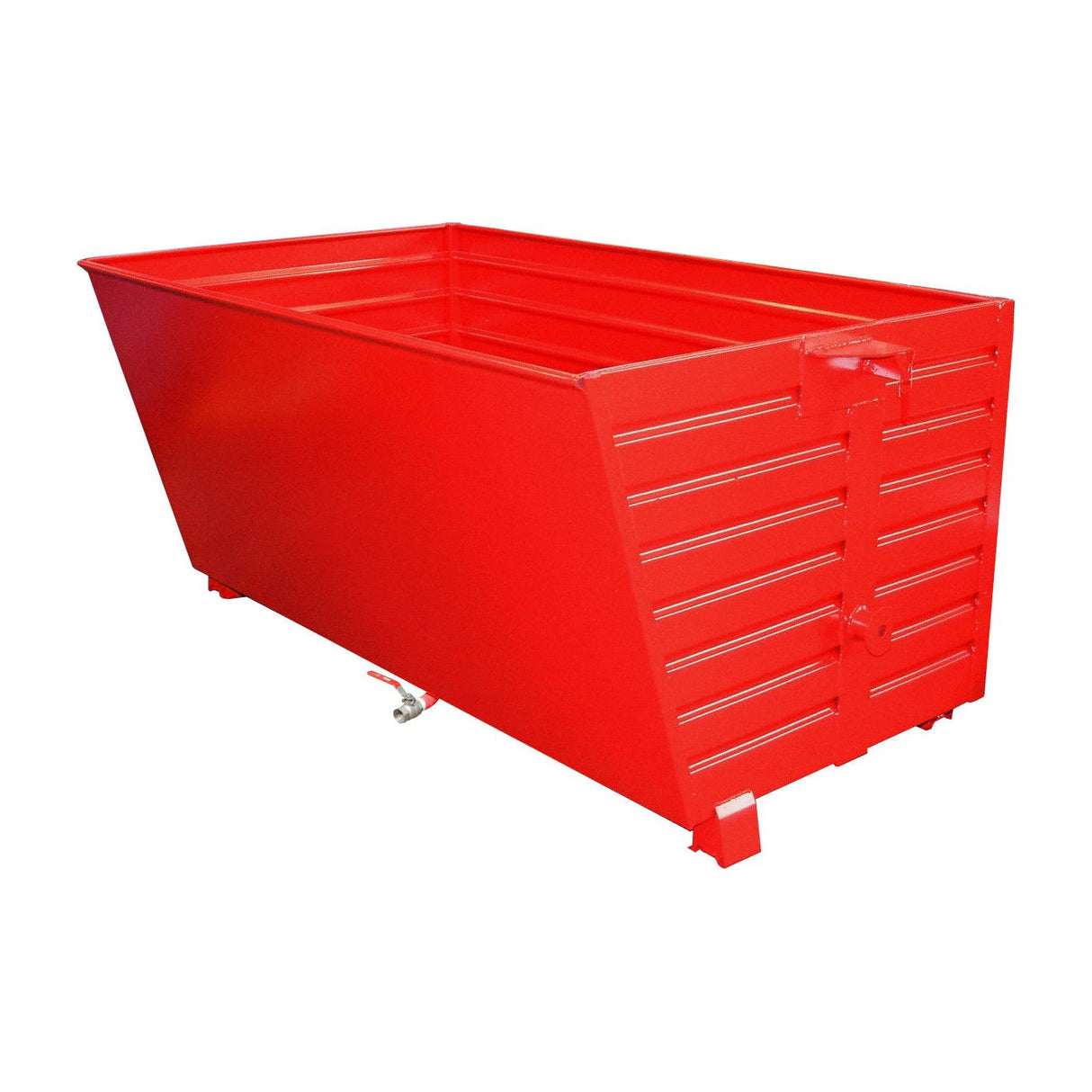 BAUER Südlohn Späne-Stapelkipper Typ BSS 200 RAL 3000 Feuerrot - Art.-Nr. 4420-66-0000-2