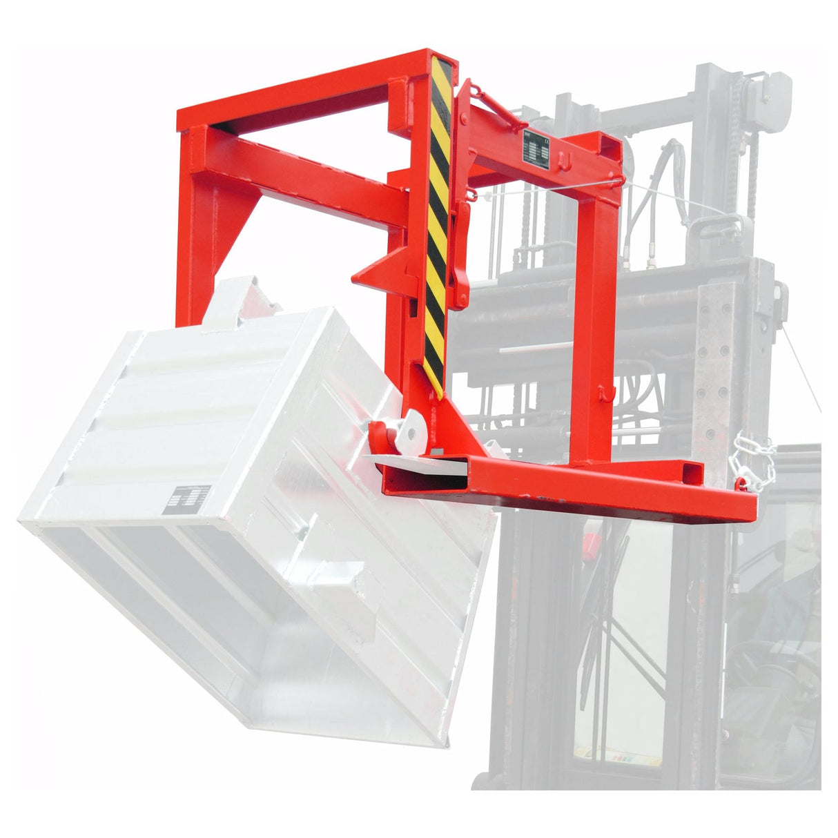 BAUER Südlohn Traverse für Stapelkipper Typ BST-U 30 RAL 3000 Feuerrot - Art.-Nr. 4421-18-0000-2