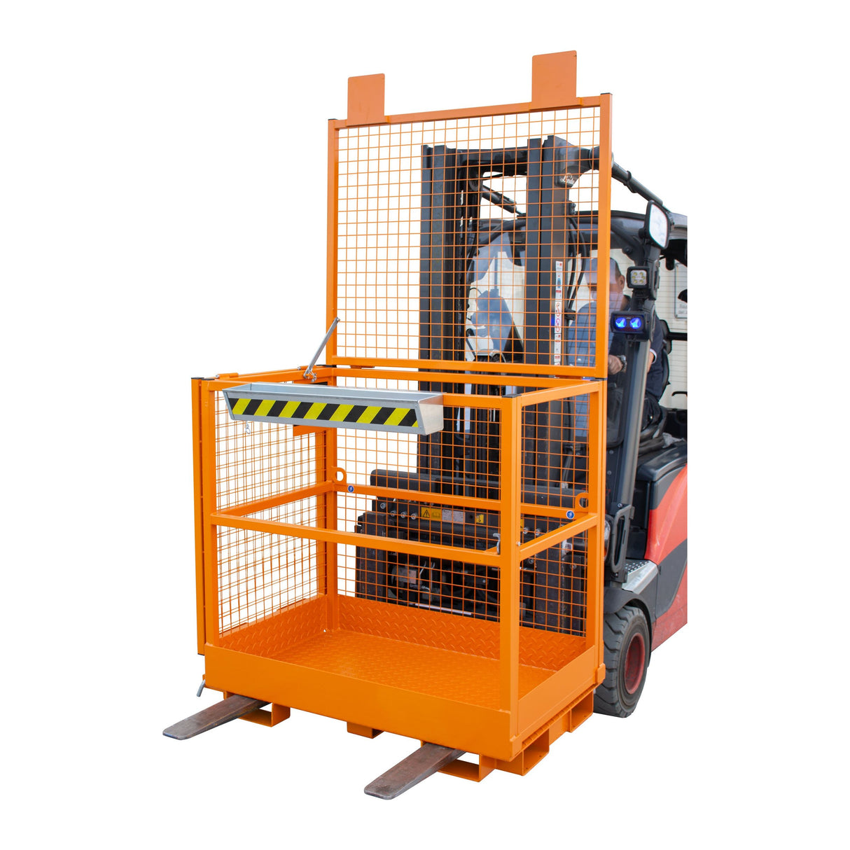 BAUER Südlohn Arbeitsbühne Typ MB-II RAL 2000 Gelborange - Art.-Nr. 4427-39-0000-1