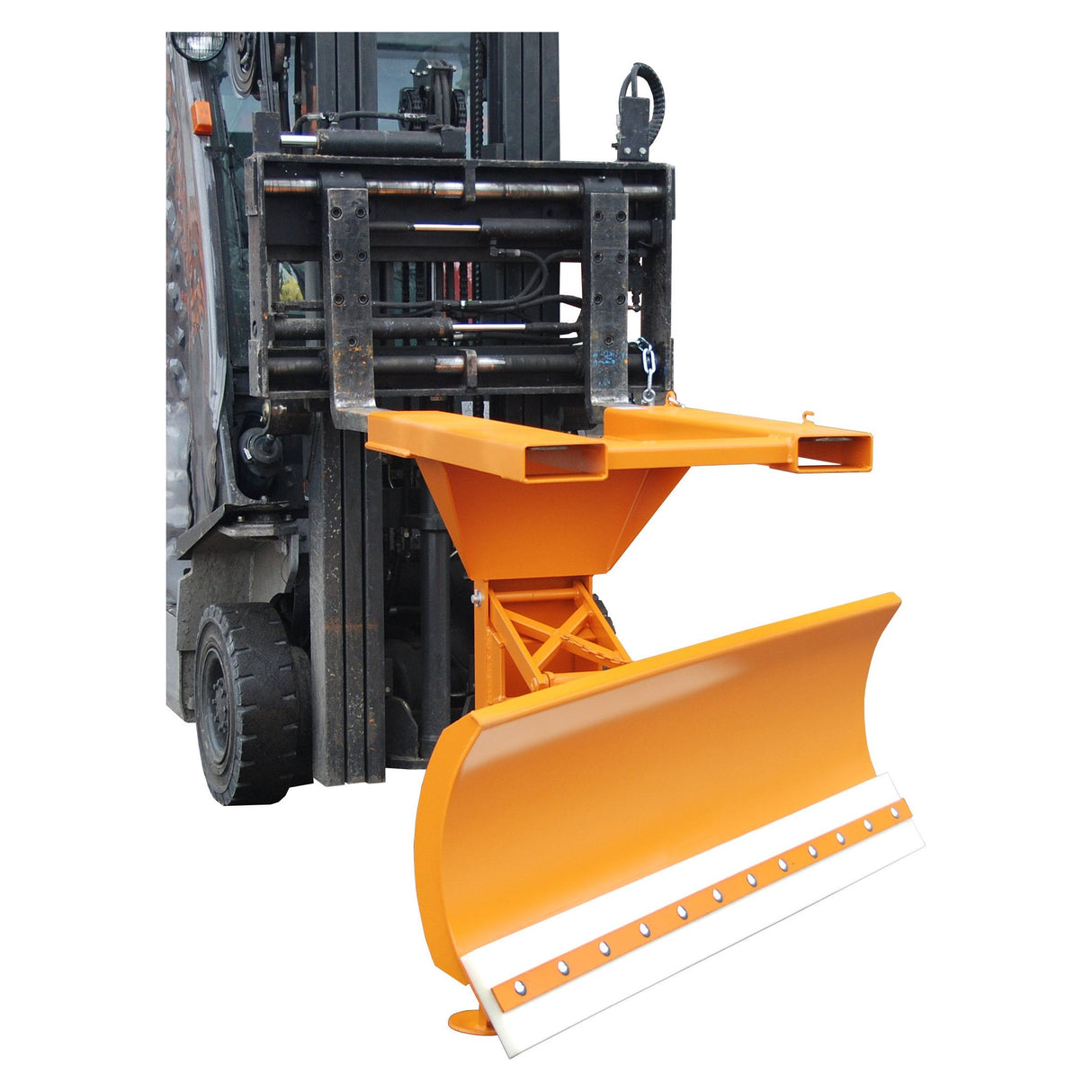 BAUER Südlohn Schneepflug Typ SCH-P-V 180 RAL 2000 Gelborange - Art.-Nr. 4428-46-0000-1