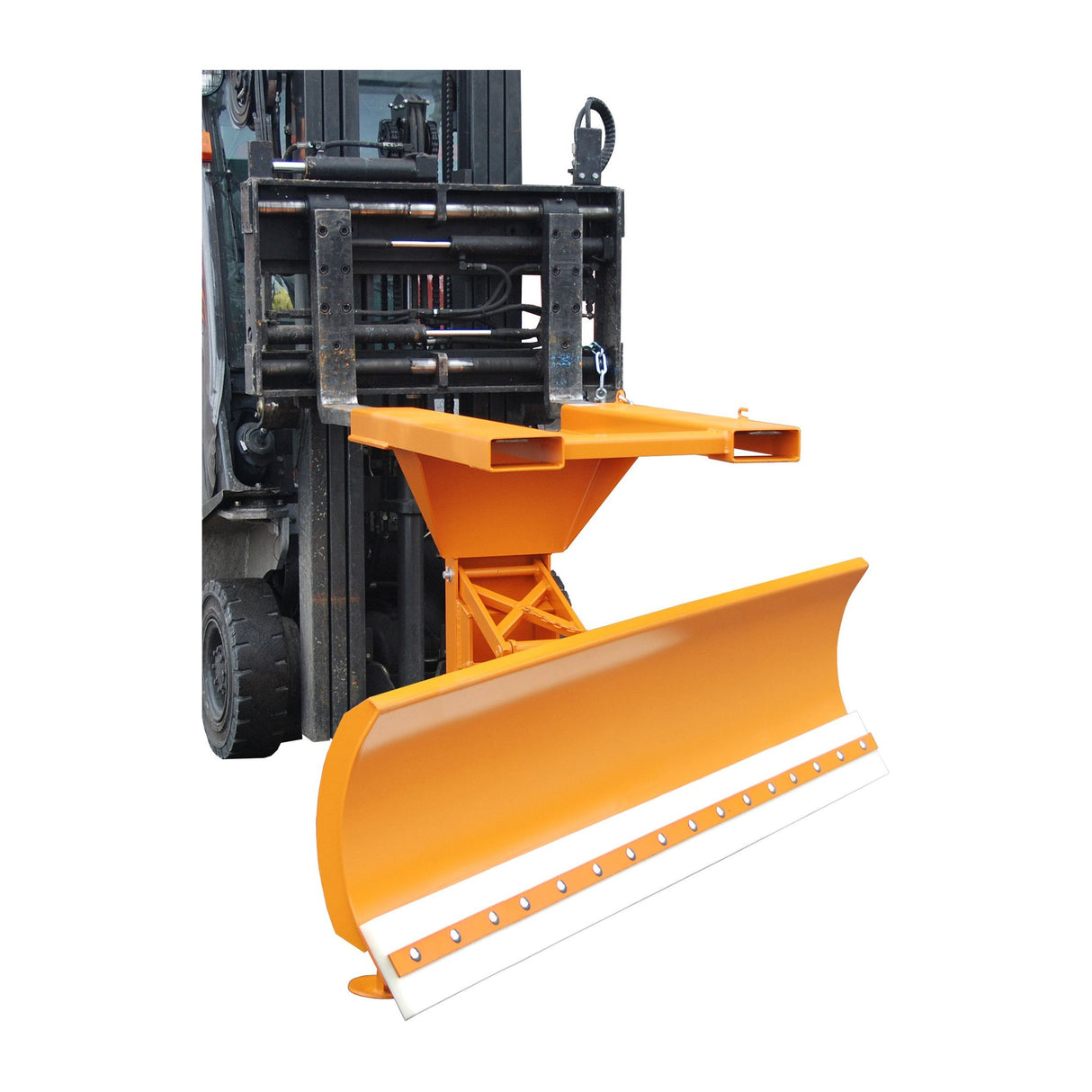 BAUER Südlohn Schneepflug Typ SCH-P-V 240 RAL 2000 Gelborange - Art.-Nr. 4428-48-0000-1