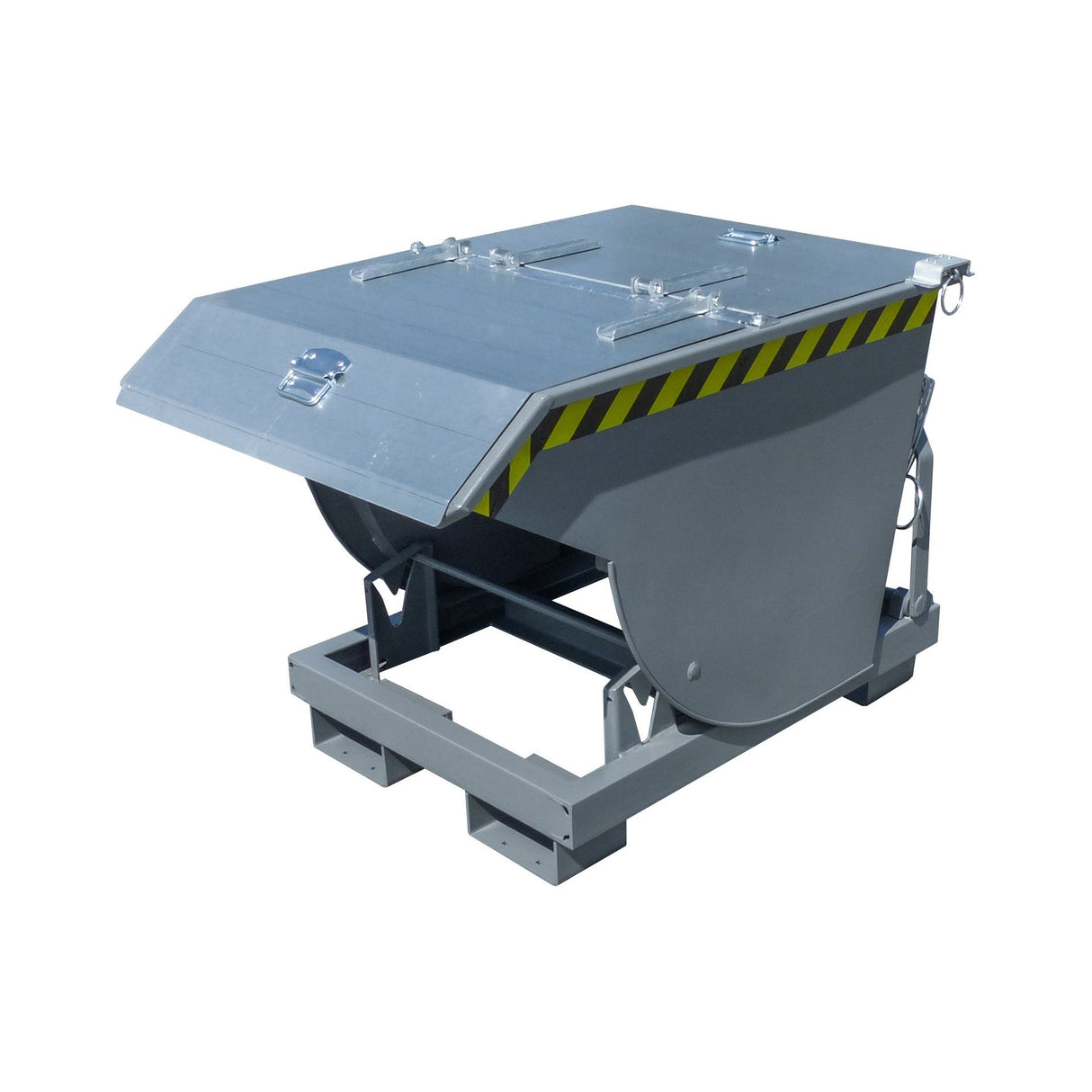 BAUER Südlohn Späne-Kippbehälter Typ SKM 30 RAL 7005 Mausgrau - Art.-Nr. 4432-01-0000-5