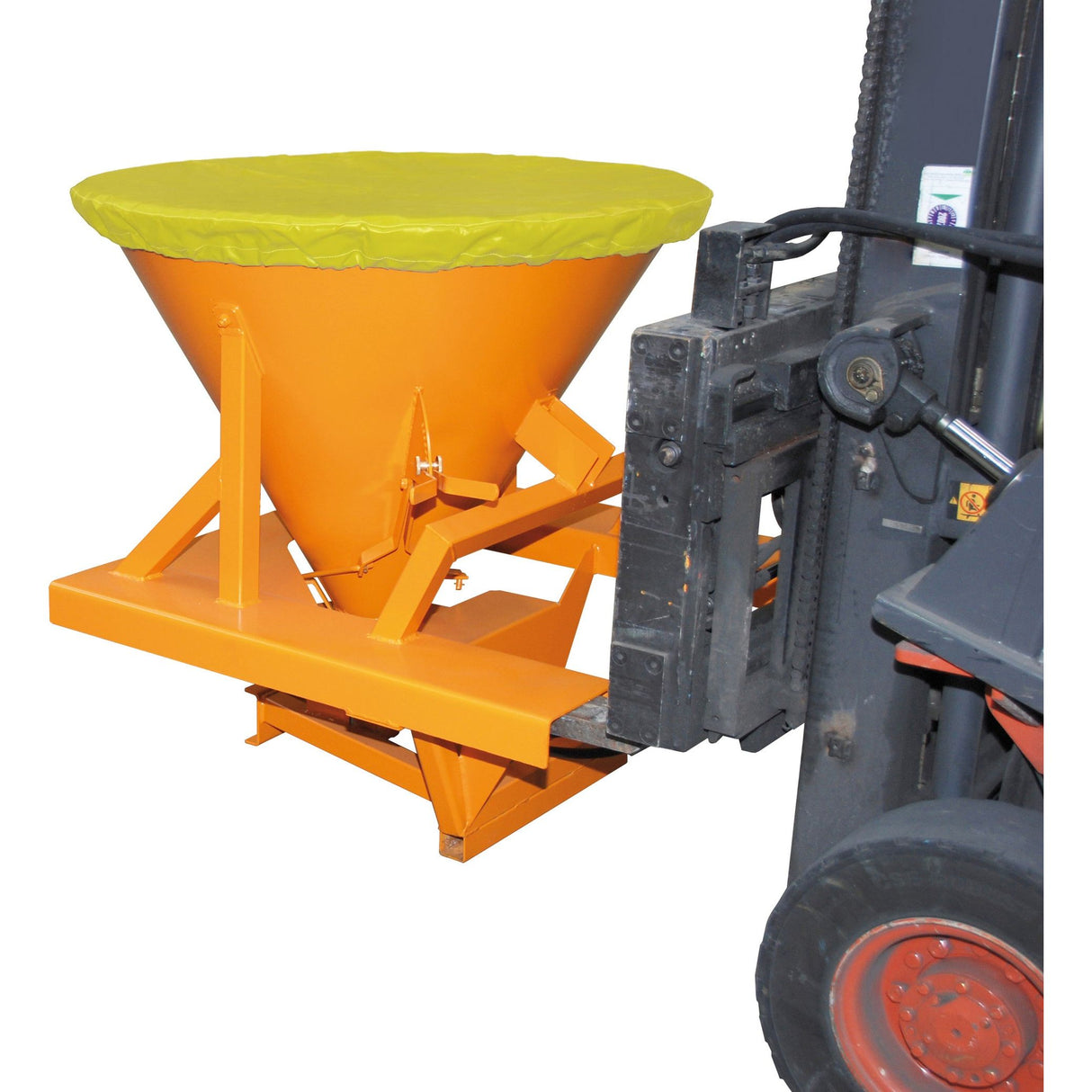 BAUER Südlohn Streugerät Typ SH RAL 2000 Gelborange - Art.-Nr. 4434-01-0000-1