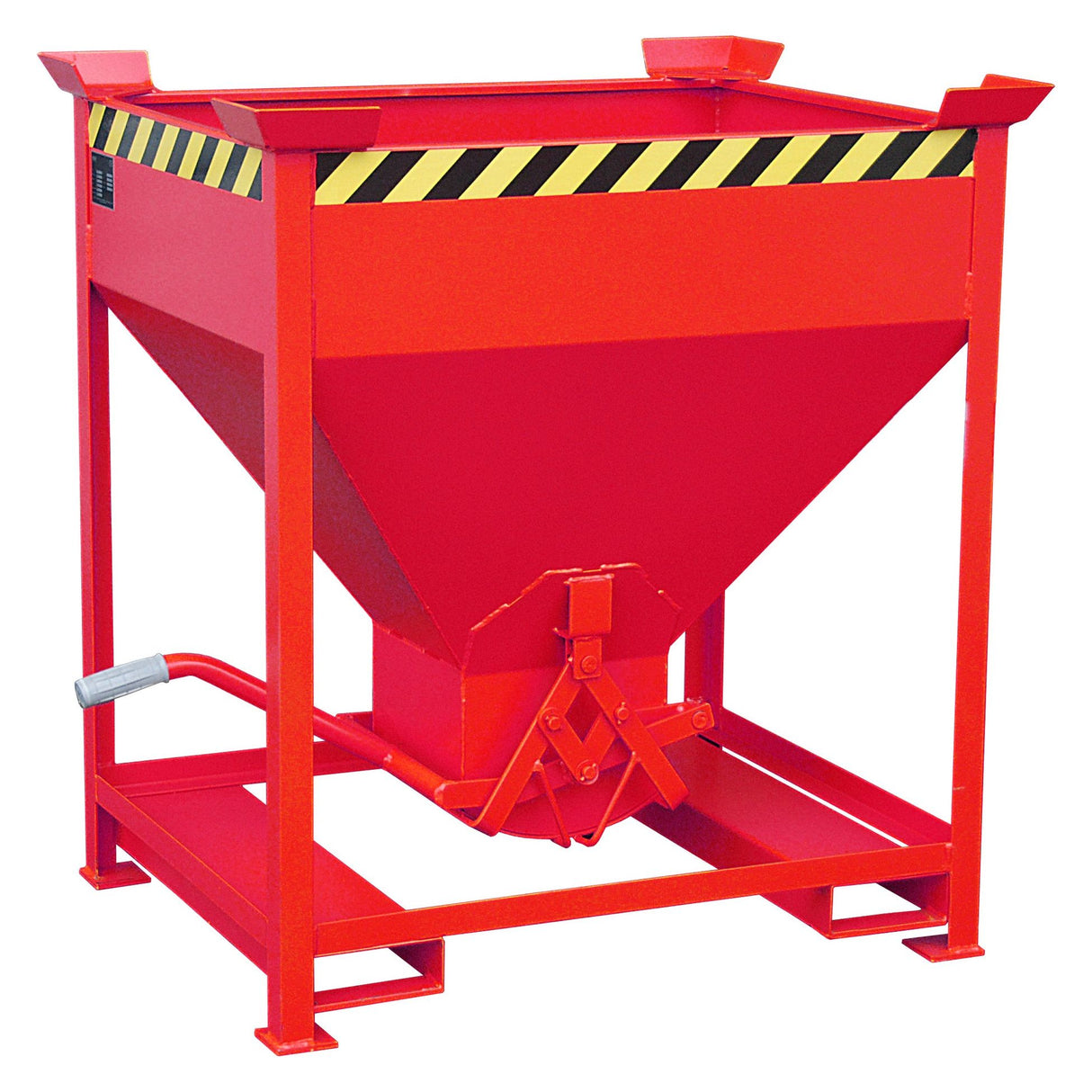 BAUER Südlohn Silobehälter Typ SG 375 RAL 3000 Feuerrot - Art.-Nr. 4437-01-0000-2