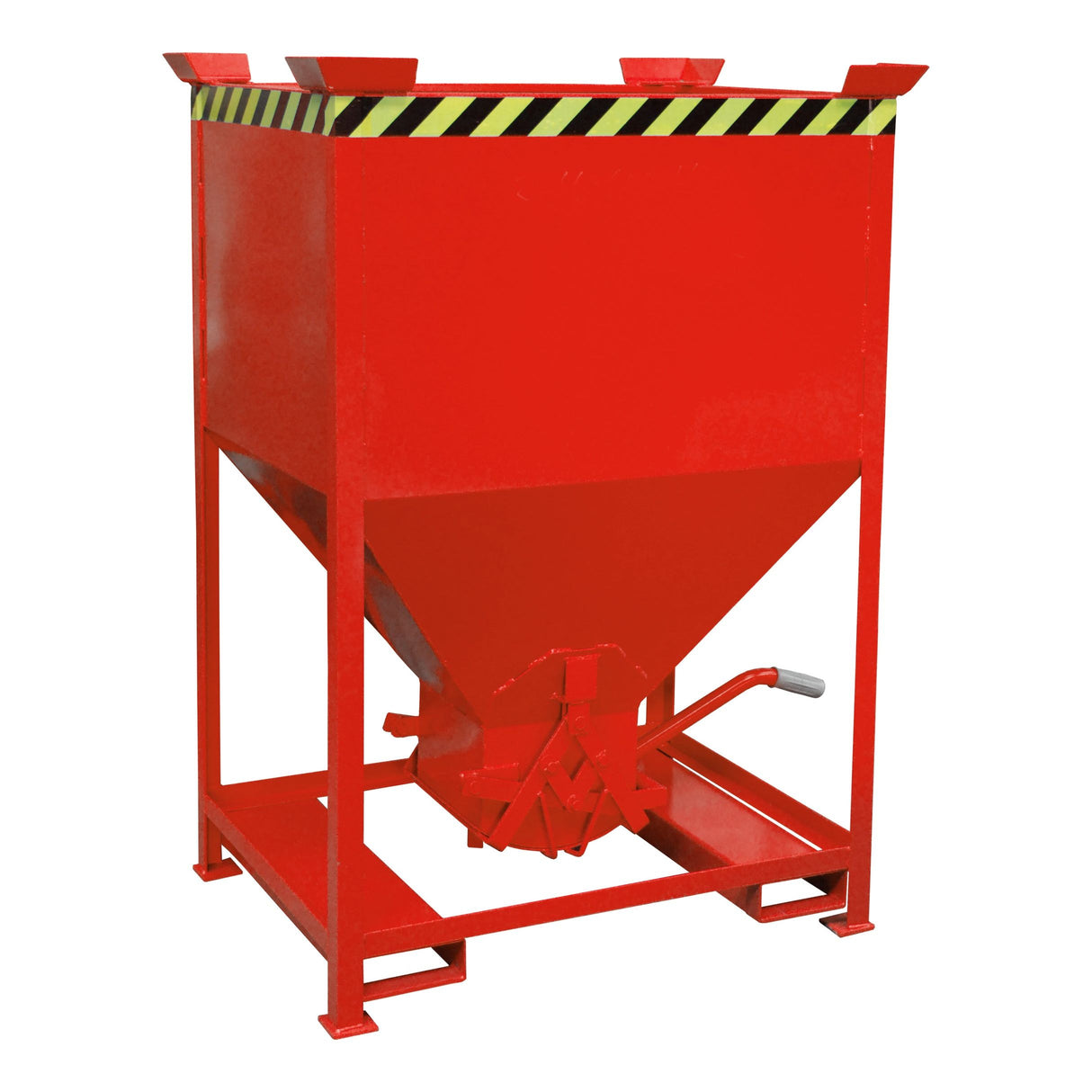 BAUER Südlohn Silobehälter Typ SG 600 RAL 3000 Feuerrot - Art.-Nr. 4437-02-0000-2