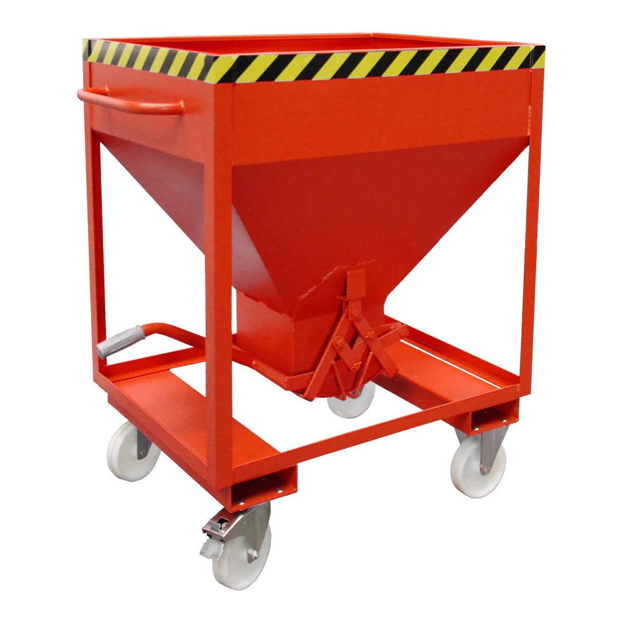 BAUER Südlohn Silobehälter Typ SRE 375 RAL 3000 Feuerrot - Art.-Nr. 4437-03-0000-2