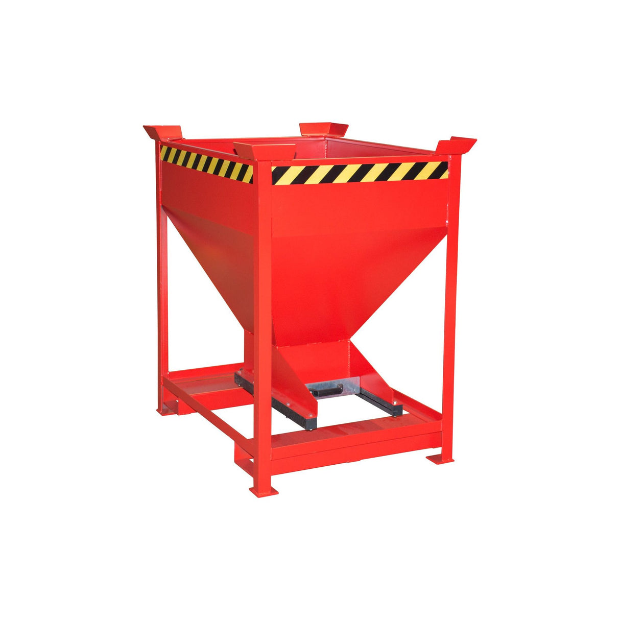 BAUER Südlohn Silobehälter Typ SG-D 375 RAL 3000 Feuerrot - Art.-Nr. 4437-07-0000-2