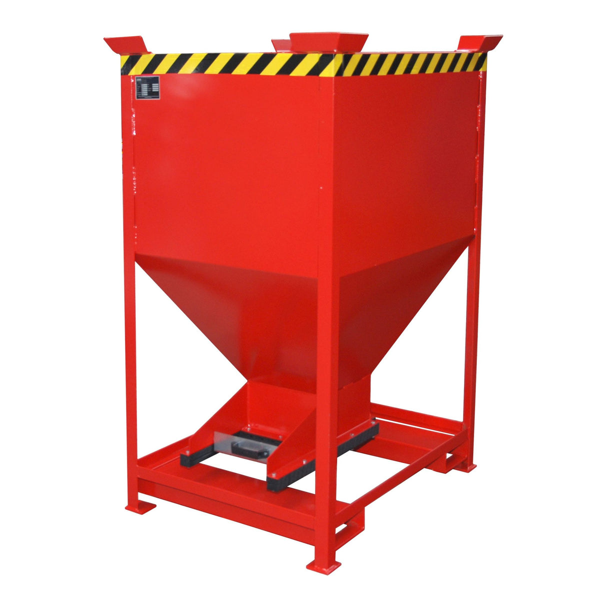 BAUER Südlohn Silobehälter Typ SG-D 600 RAL 3000 Feuerrot - Art.-Nr. 4437-08-0000-2