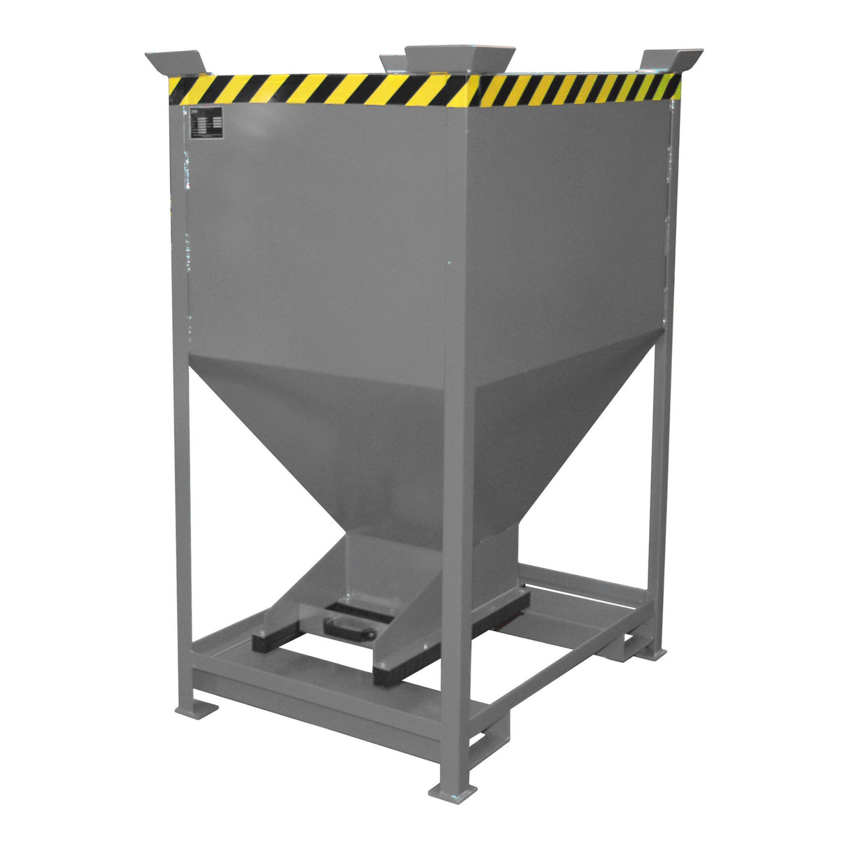 BAUER Südlohn Silobehälter Typ SG-D 600 RAL 7005 Mausgrau - Art.-Nr. 4437-08-0000-5